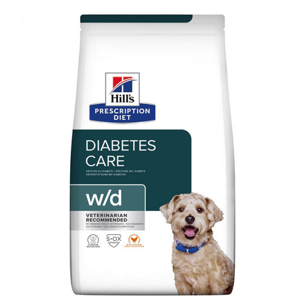 Hill's Prescription Diet w/d Digestive/Weight/Diabetes Management корм для собак с курицей фото