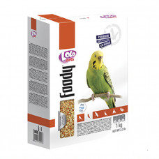 Lolo Pets Полнорационный корм для волнистых попугаев 