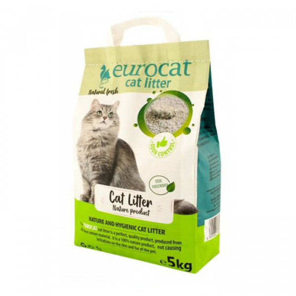 Eurocat Cat Litter Комкующийся бентонитовый наполнитель фото