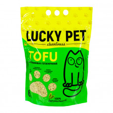 Lucky Pet Tofu Наполнитель из тофу для кошачьего туалета, с ароматом зелёного чая