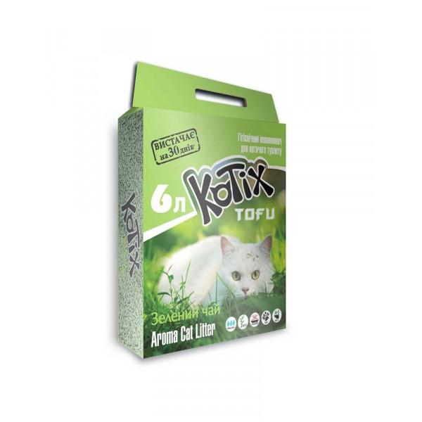 Соєвий наповнювач Kotix TOFU з ароматом зеленого чаю фото