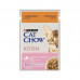 Cat Chow Kitten шматочки в желе з індичкою і цукіні фото