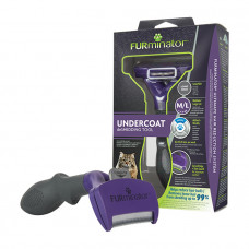 FURminator Фурмінатор для котів з довгою шерстю розмір M/L фото