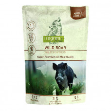 Isegrim Pouch Roots Wild Boar Monoprotein консерва для собак з м'ясом дикого кабана, пастернаком і травами