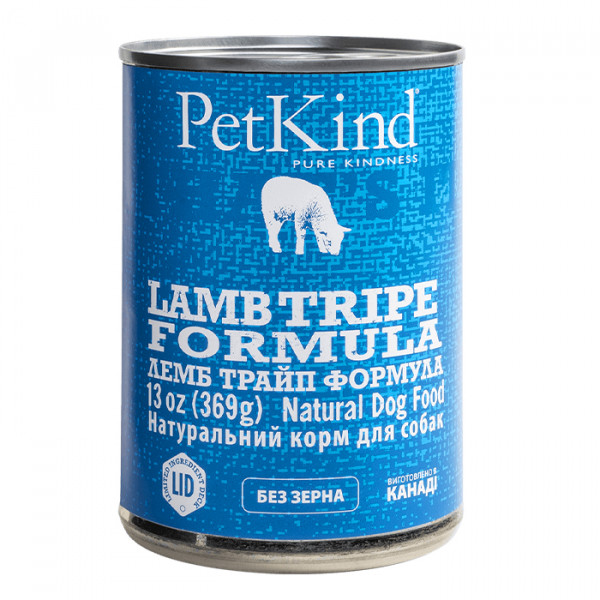 PetKind Lamb Tripe Formula консерва для собак всех пород фото