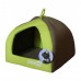 AnimALL Wendy S Лежак-будиночок для собак та кішок зелений фото