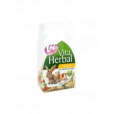 Lolo Pets Herbal Овочевий мікс пластівці для гризунів