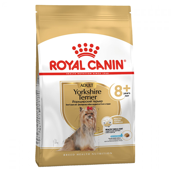Royal Canin Yorkshire Ageing 8+ сухий корм для літніх собак породи йоркширський тер'єр старше 8 років фото