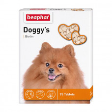 Beaphar Doggy's + Biotin вітамінізовані ласощі з біотином для собак