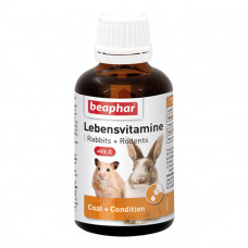 Beaphar Lebensvitamine Мульти-вітамінна кормова добавка для гризунів та кроликів