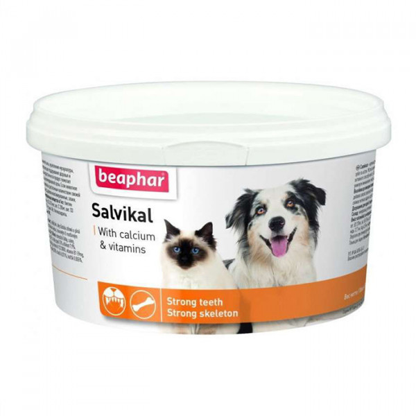 Beaphar Salvikal мінерально-вітамінний комплекс для собак та котів фото
