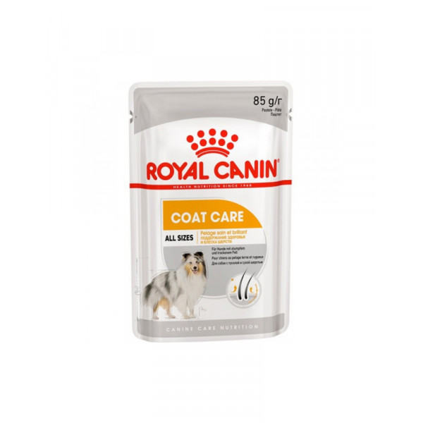 Royal Canin Coat Beauty Loaf консерва для собак усіх порід для підтримки блиску та здоров'я шерсті (паштет) фото