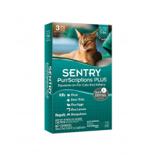 Sentry Капли PurrScriptions от блох и клещей, для кошек весом до 2.2 кг, 0.7 мл фото
