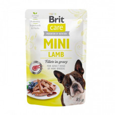 Brit Mini Lamb fillets in gravy консерва для собак маленьких порід, філе ягня
