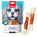 Wanpy Chicken Jerky & Calcium Bone Twists Кістка з куркою та кальцієм для собак фото