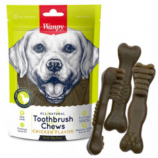 Wanpy Toothbrush Chews Chicken Зубна щітка з куркою для собак