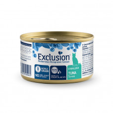 Exclusion Cat Sterilized Tuna консерва для стерилізованих котів з тунцем