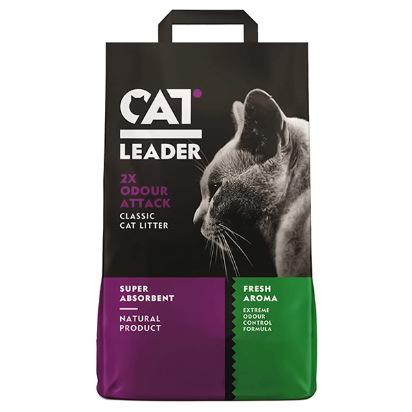 Cat Leader Classic 2xOdour Attack Fresh фото