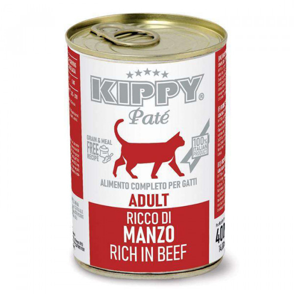 Kippy Pate Cat Adult Beef консерва для дорослих котів з яловичиною (паштет) фото