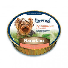 Happy Dog Schale NaturLine KalbReis консерва для собак з телятиною та рисом