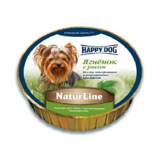 Happy Dog Schale NaturLine LammReis консерва для собак з ягням та рисом