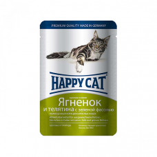 Happy Cat Ягненок и телятина с зеленой фасолью