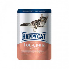 Happy Cat Яловичина та птах