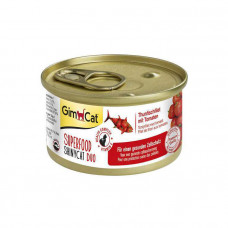 GimCat ShinyCat Superfood з тунцем та томатами