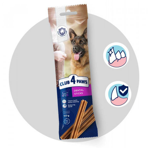 Клуб 4 лапи Premium Dental Sticks для собак великих порід фото