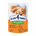Клуб 4 лапи Premium Adult Cat Chicken in Gravy Вологий корм з куркою для дорослих котів фото