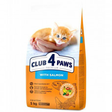 Клуб 4 лапы Premium Kitten with Salmon Сухой корм для котят с лососем