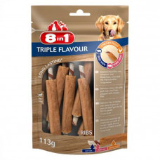 8in1 Triple Flavour Ribs Реберця для собак
