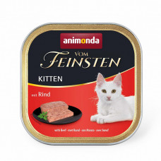 Animonda Vom Feinsten Kitten Beef Консервированный корм с говядиной для котят фото