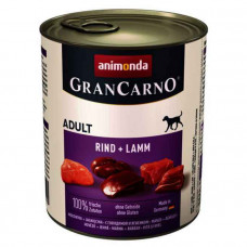 Animonda Gran Carno Adult Beef & Lamb Консервированный корм с говядиной и ягненком для взрослых собак