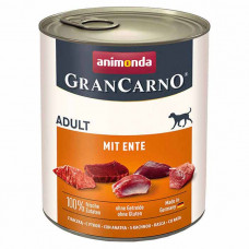 Animonda Gran Carno Adult with Duck Консервированный корм с уткой для взрослых собак фото