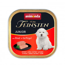 Animonda Vom Feinsten Junior with Beef & Poultry Консервированный корм с говядиной и птицей для щенков