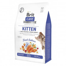Brit Care Kitten Gentle Digestion Strong Immunity Сухий корм для кошенят з лососем