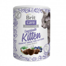 Brit Care Snack Superfruits Kitten Лакомство для котят с курицей, кокосом и черникой фото