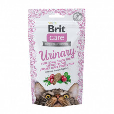 Brit Care Snack Urinary Ласощі для здоров'я сечовивідної системи у котів з індичкою