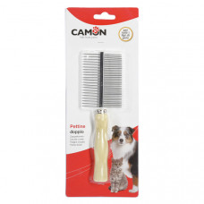 Camon Double comb - for all coat types Двойной гребень - для всех типов шерсти