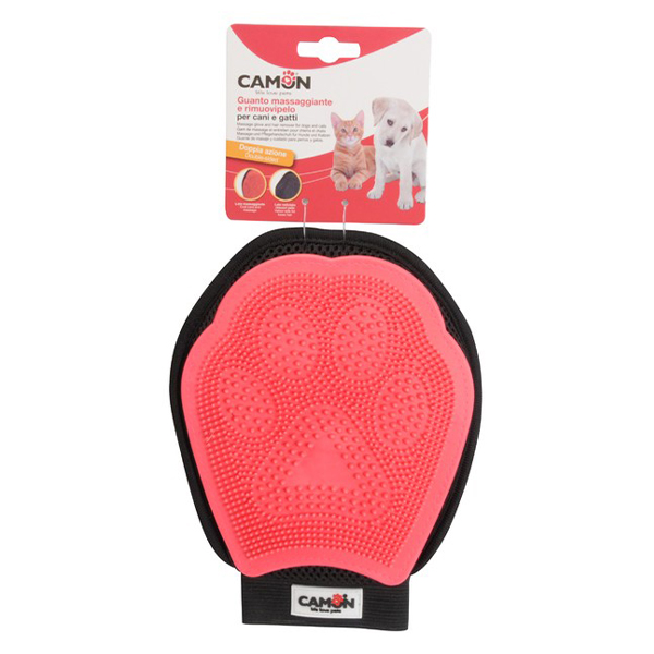 Camon Massage glove and hair remover for dogs and cats Масажна рукавичка та засіб для видалення шерсті фото