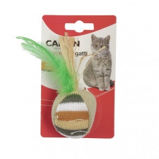 Camon Cat toy - feathered ball Пернатий м'ячик фото