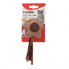 Camon Cat toy - star with bell and elastic band Зірка з дзвіночком та гумкою