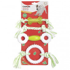 Camon Dental dog mint-flavoured toys set Стоматологічний набір іграшок зі смаком м'яти