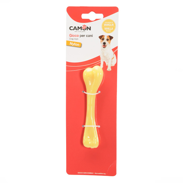 Camon Dog toy - Vanilla-flavoured nylon bone Нейлонова кістка зі смаком ванілі фото