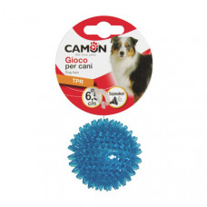 Camon Dog toy - ball with nubs and squeaker М'ячик з шипами та пищалкою