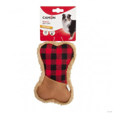 Camon Dog toy - fabric bone Кістка з тканини з пищалкою фото