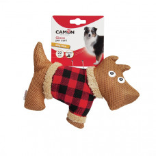 Camon Dog toy - fabric dog Тканинна собака у светрі