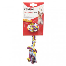 Camon Cotton rope bone Plus with 2 knots Іграшка-канат 2 вузла