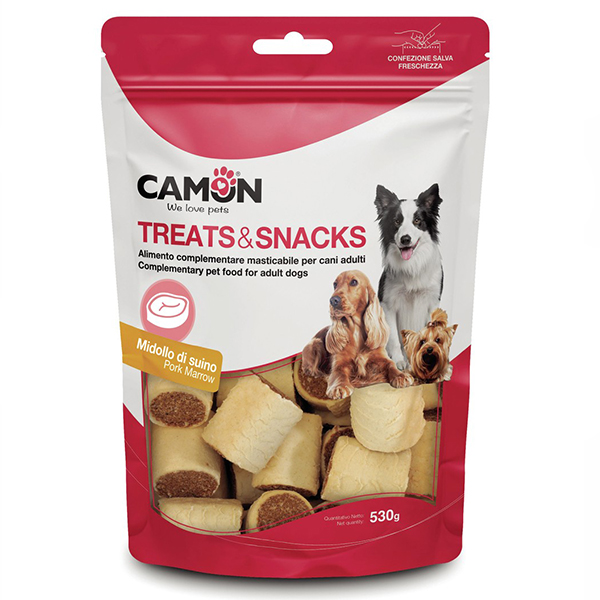 Camon Treats & Snacks Pork marrow dog biscuits "rollos" Печенье для собак Rollos со вкусом свинины фото